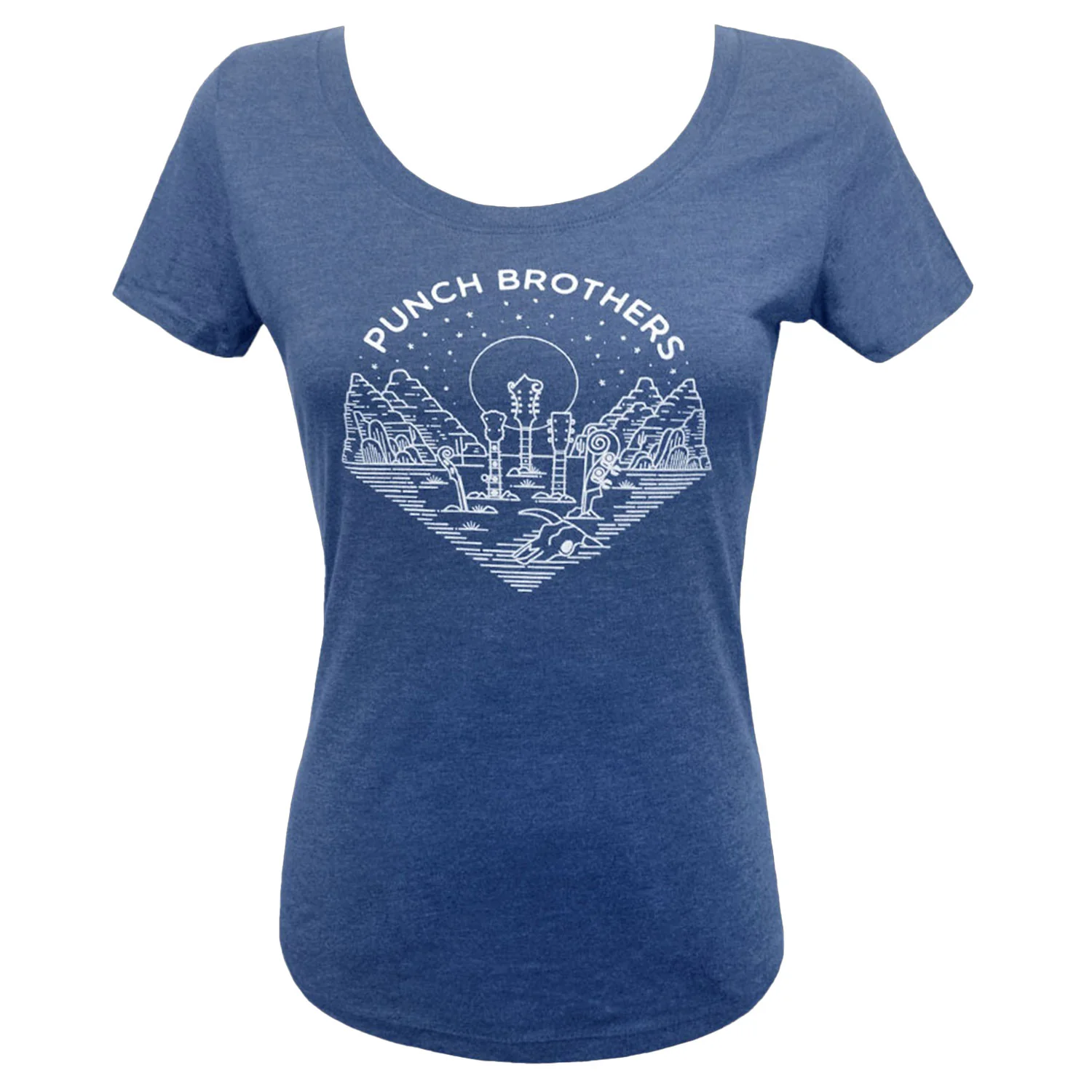 Punch Brothers Women's Desert [BLUE] Junior Top