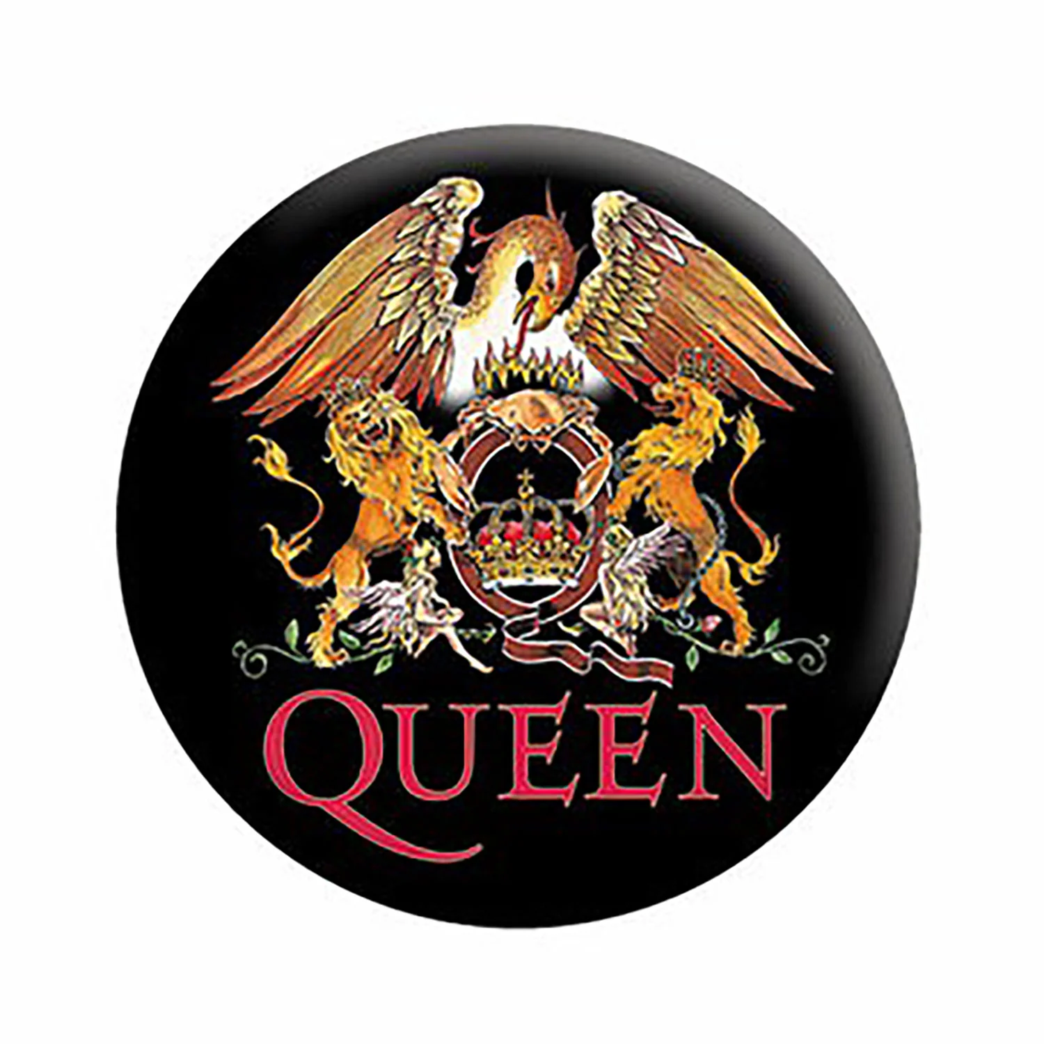 Queen Classic Crest Button