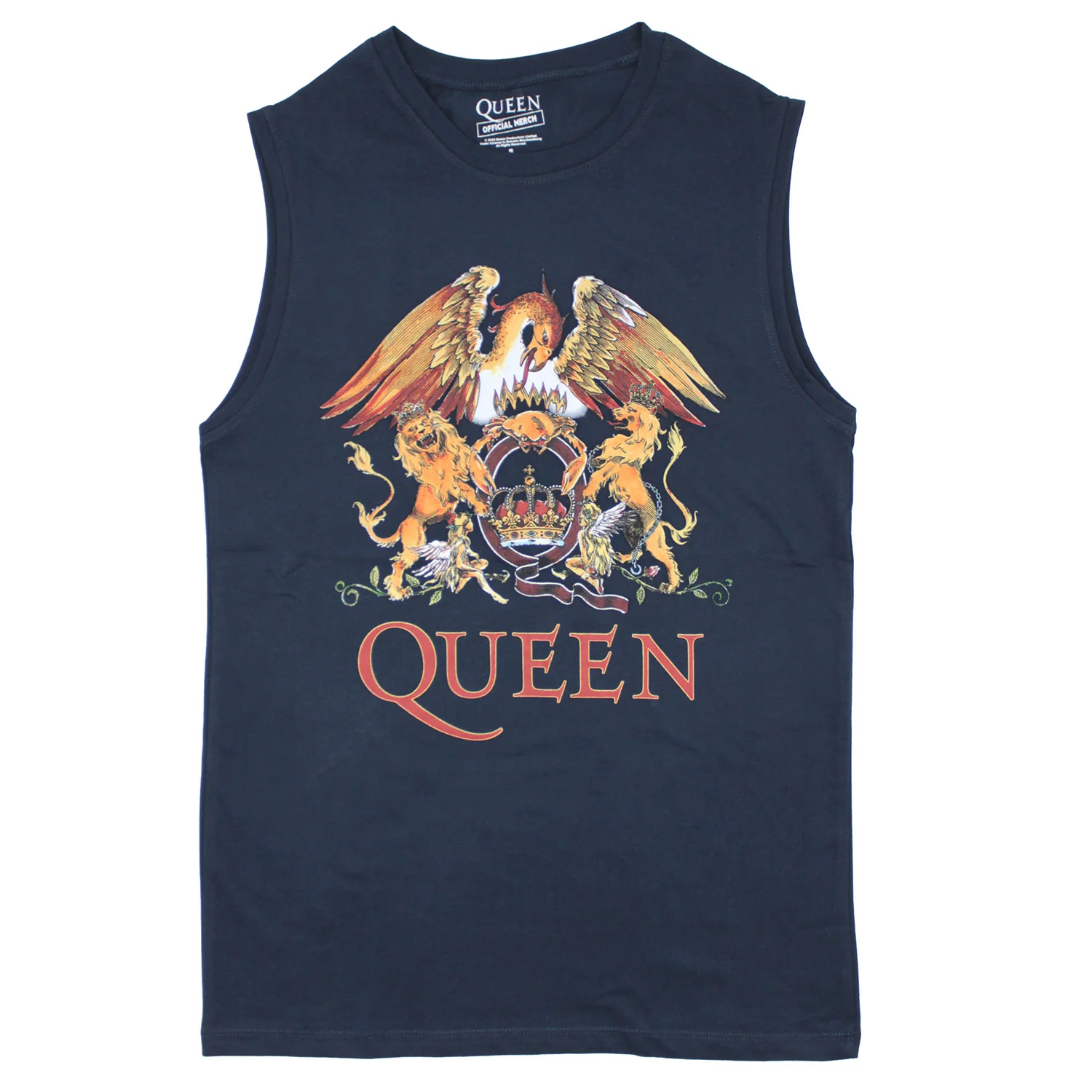 Queen Classic Crest Mens Tank