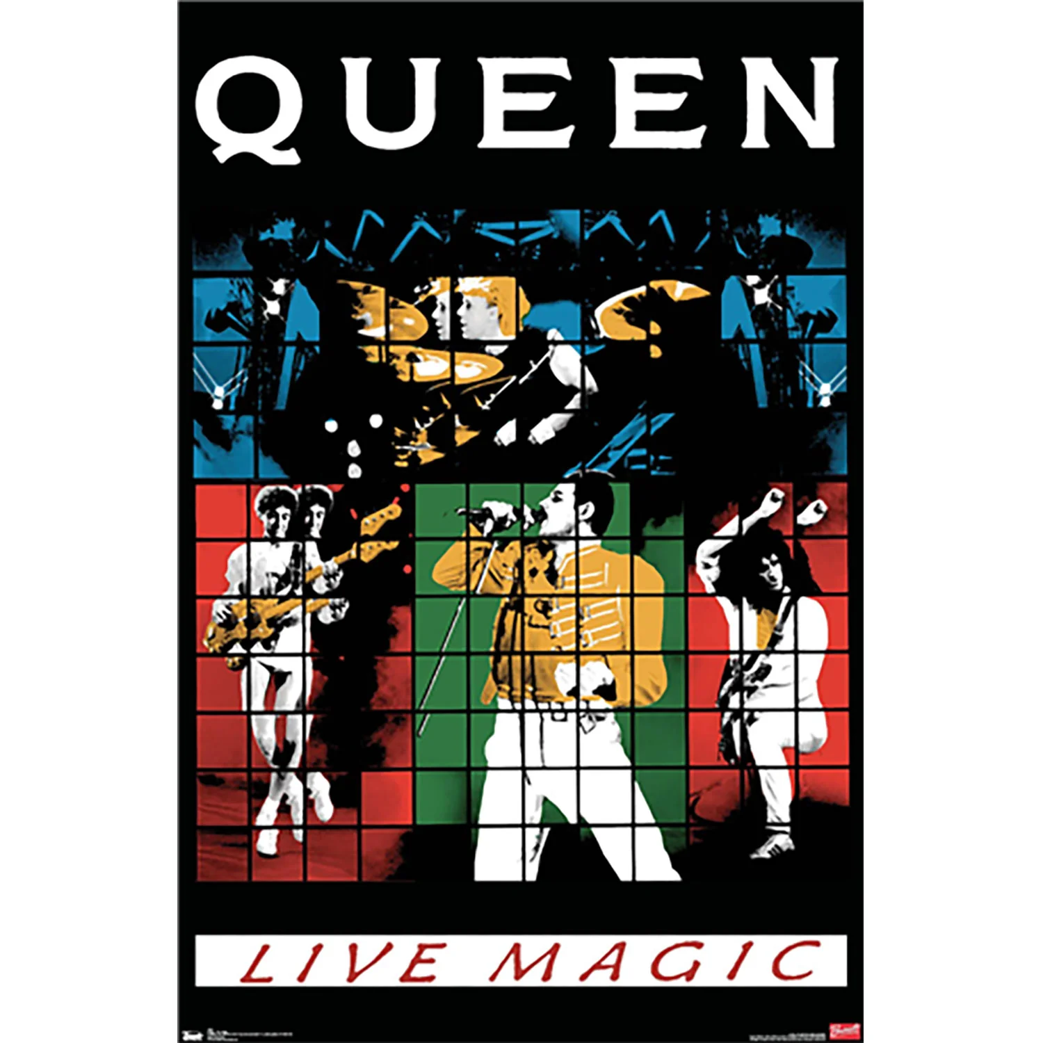 Queen Live Magic Domestic Poster