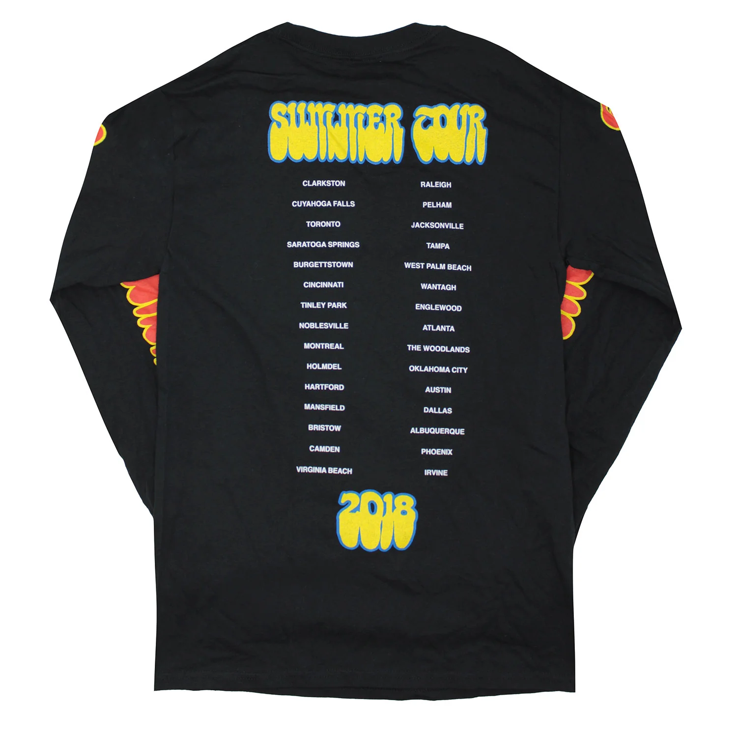 Rae Sremmurd Dazed & Blazed Summer Tour 2018 Long Sleeve - Image 2
