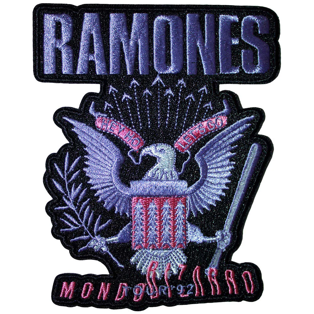 Ramones Mondo Bizarro Woven Patch