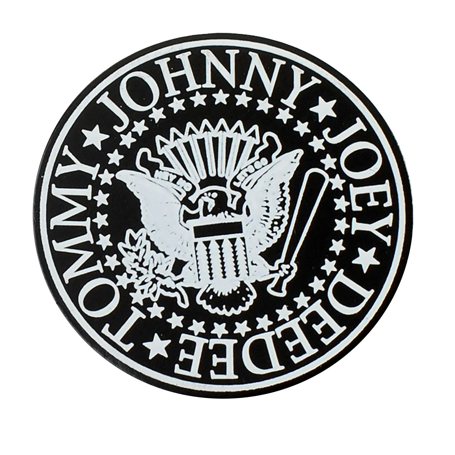 Ramones Presidential Seal Emblem Pewter Pin Badge