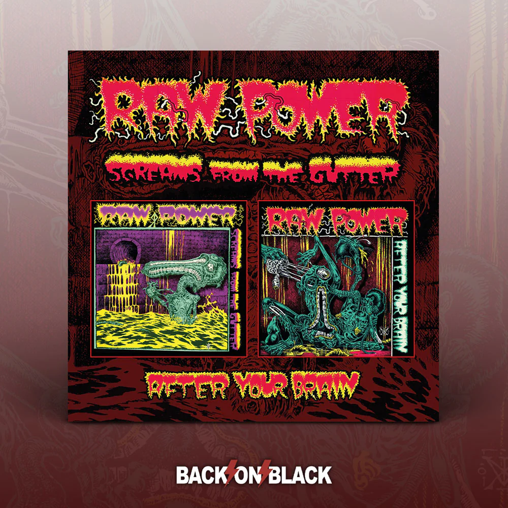 Raw Power Screams From The Gutter /  After Your Brain Compact Disc CD