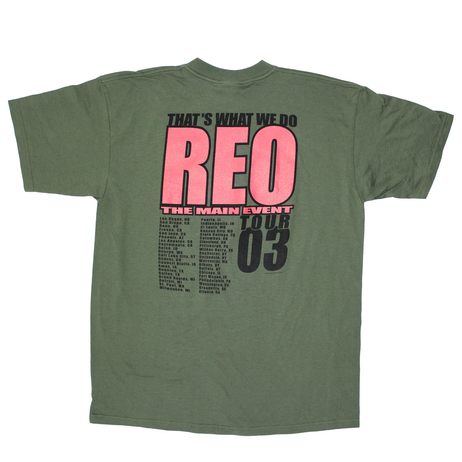 Reo Speedwagon T-shirt - Image 2