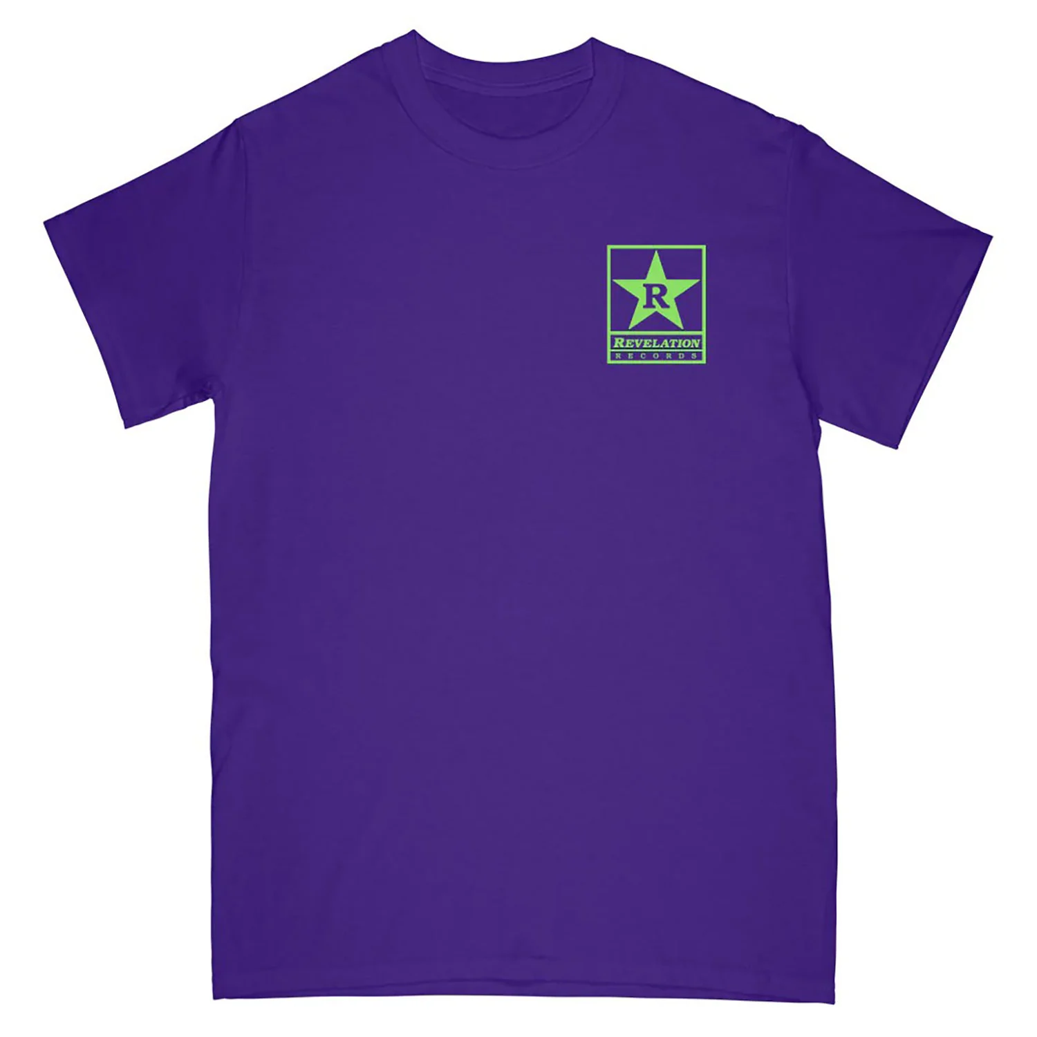 Revelation Records Logo (Purple) T-shirt