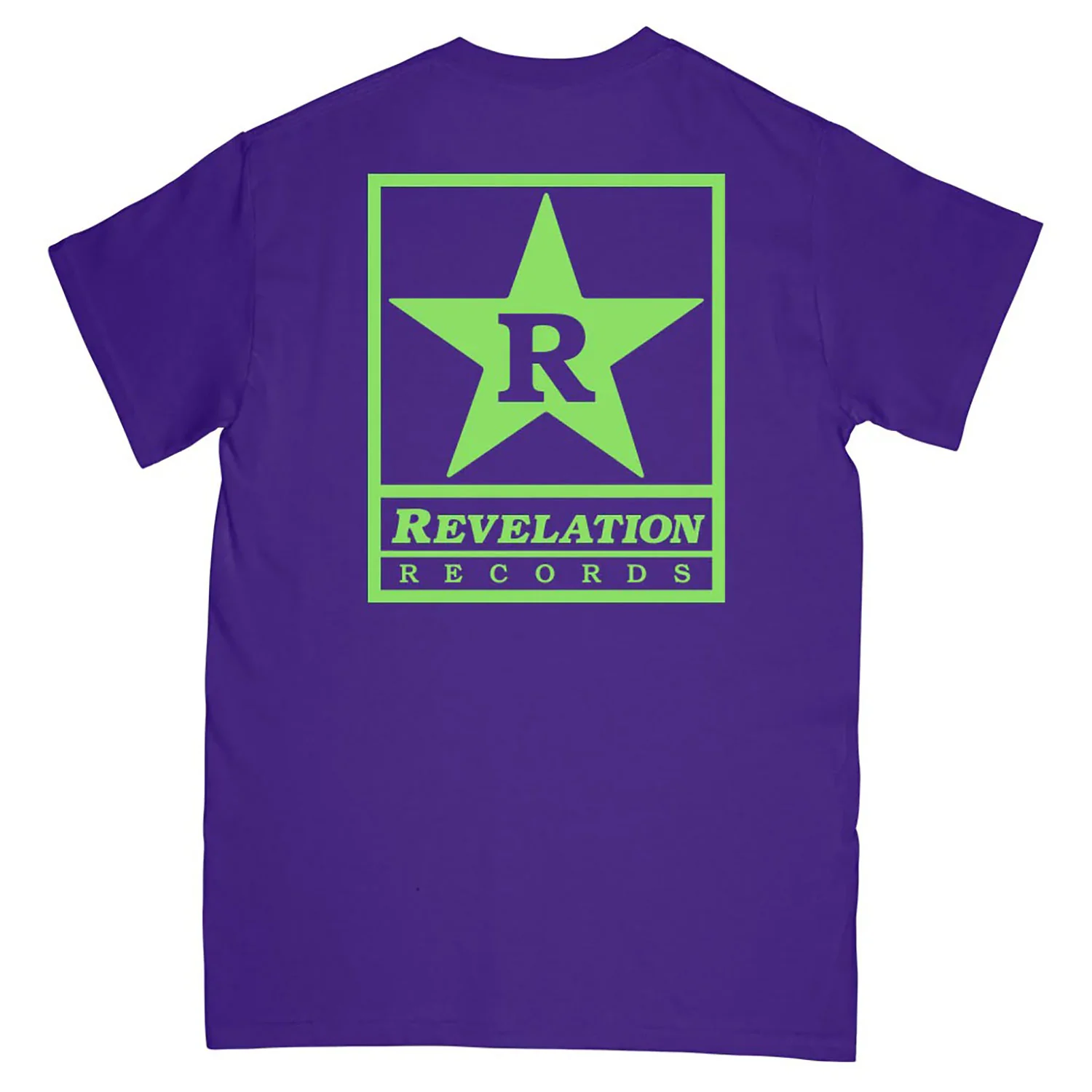 Revelation Records Logo (Purple) T-shirt - Image 2