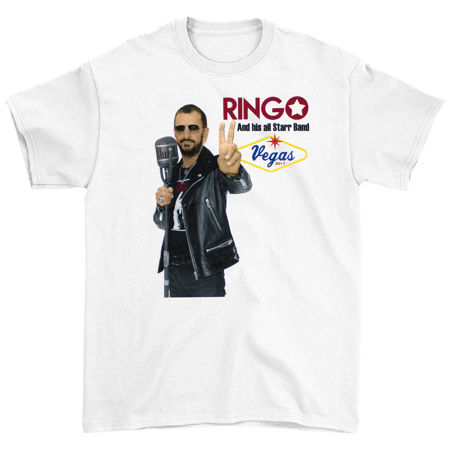 Ringo Starr Ringo And his all Starr Band Vegas 2017 T-shirt