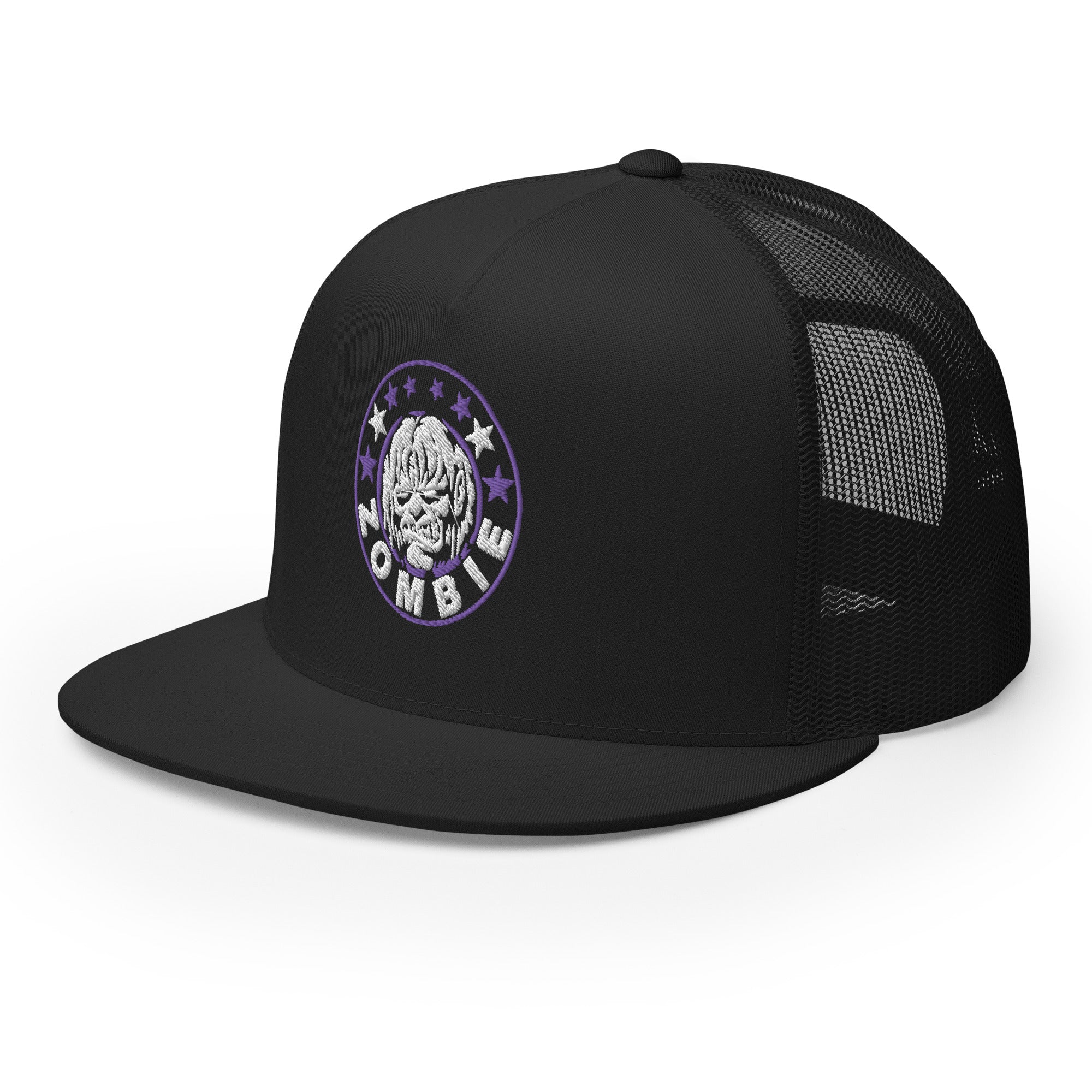 Rob Zombie - Creature Logo Flat Brim Trucker Hat - Image 2