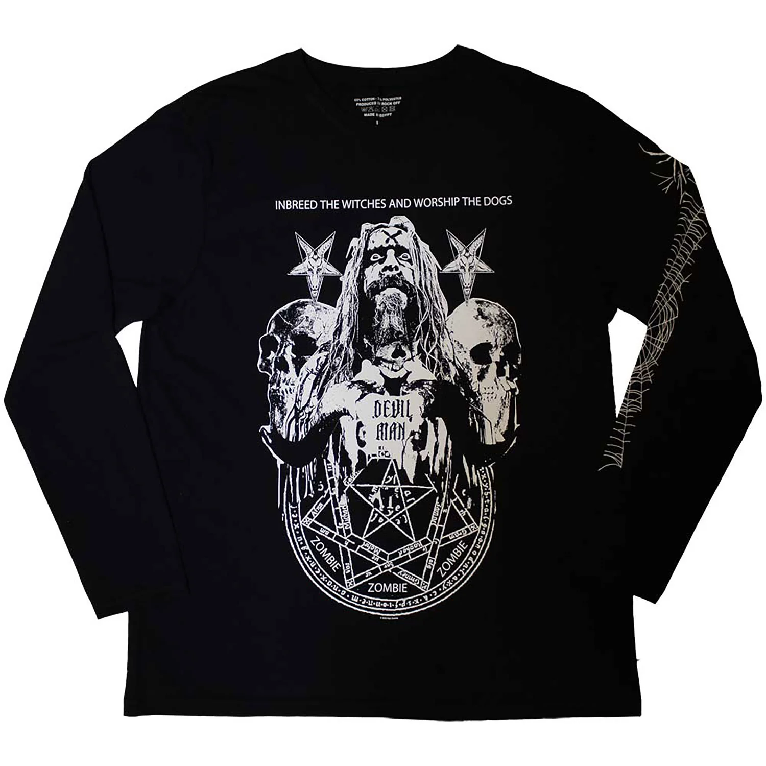 Rob Zombie Devil Man Long Sleeve