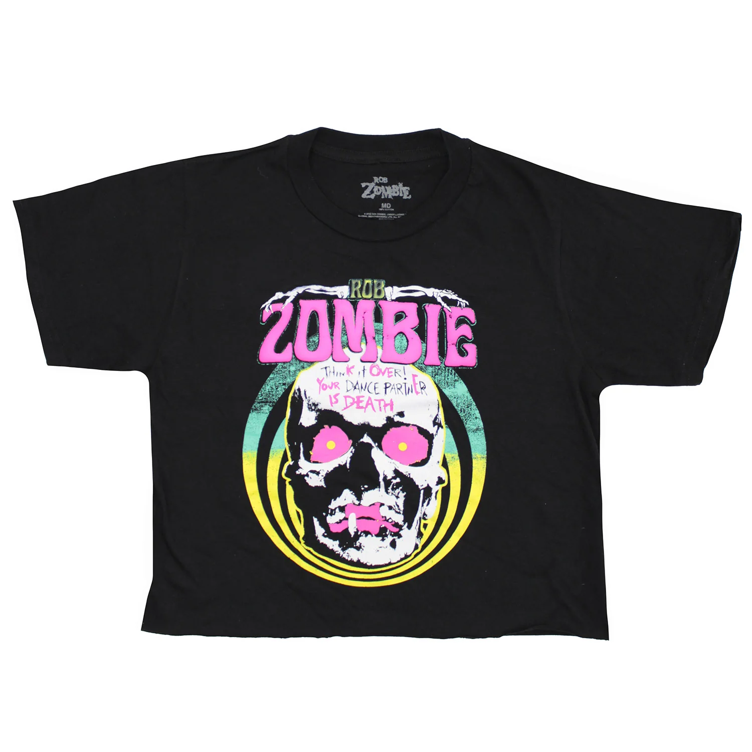 Rob Zombie Think it Over! Crop Top Junior Top