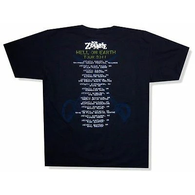 Rob Zombie Warrior Hell On Earth 2011 Tour T-shirt - Image 2
