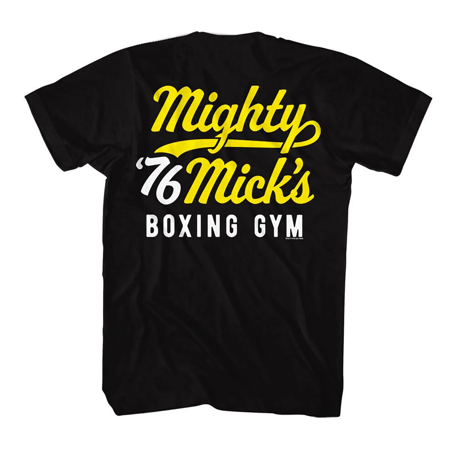 Rocky Rocky Mighty Micks Gym Front And Back T-shirt - Image 2