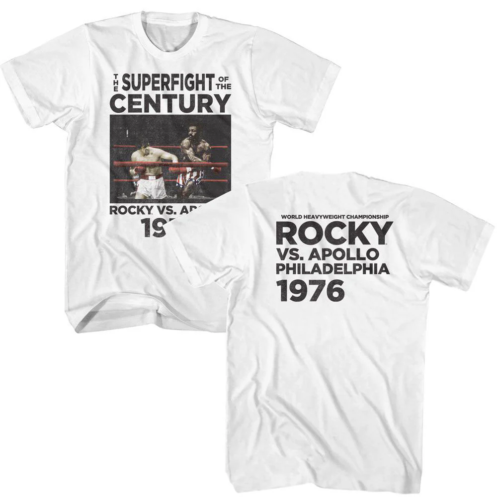 Rocky Rocky Superfight Of The Century 1976 T-shirt