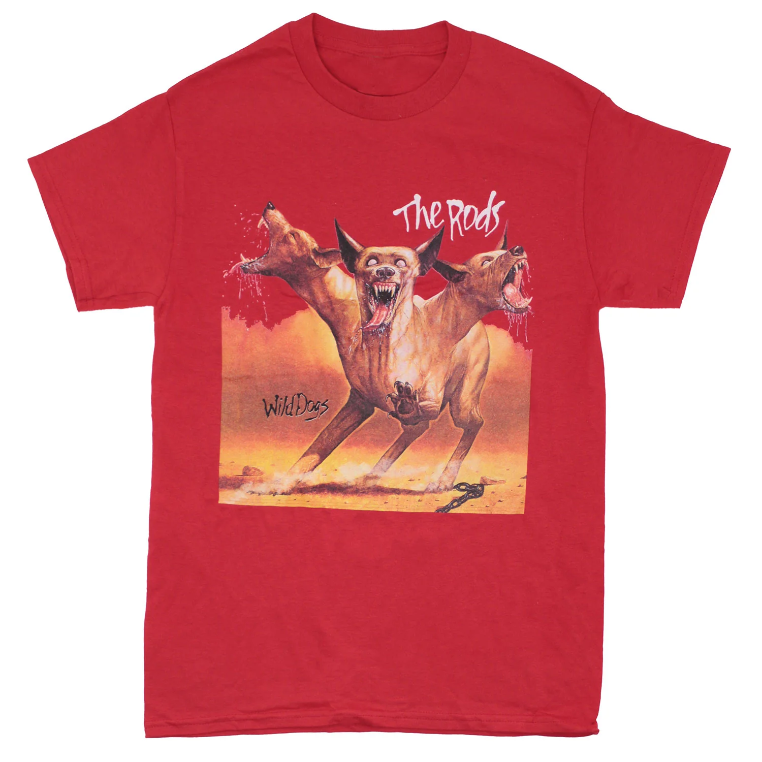 Rods Wild Dogs Red T-shirt