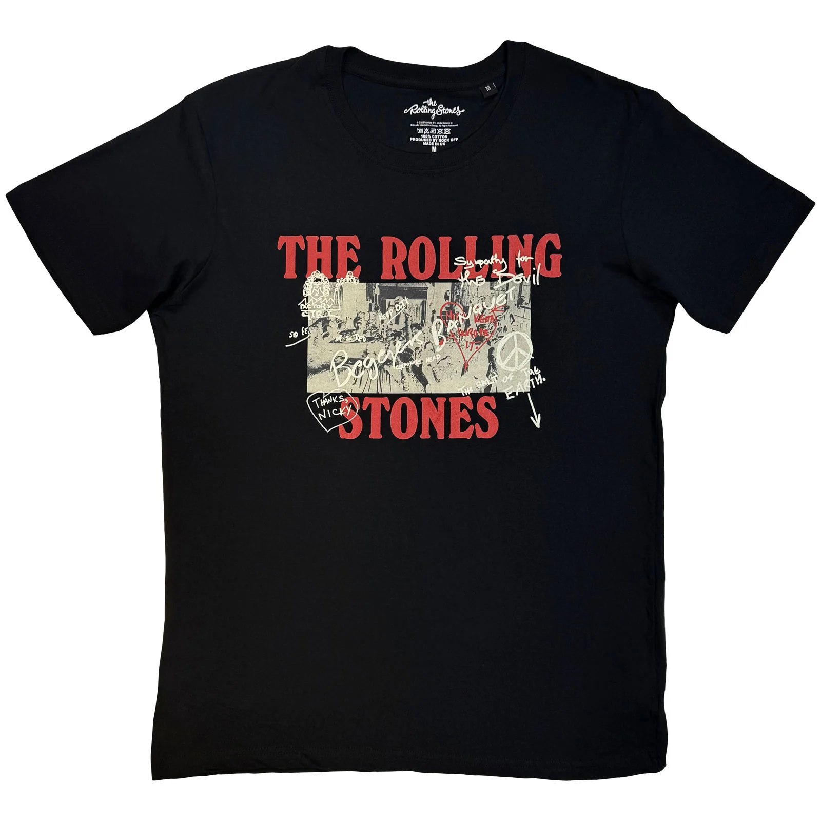 Rolling Stones Beggars Banquet Graffiti T-shirt
