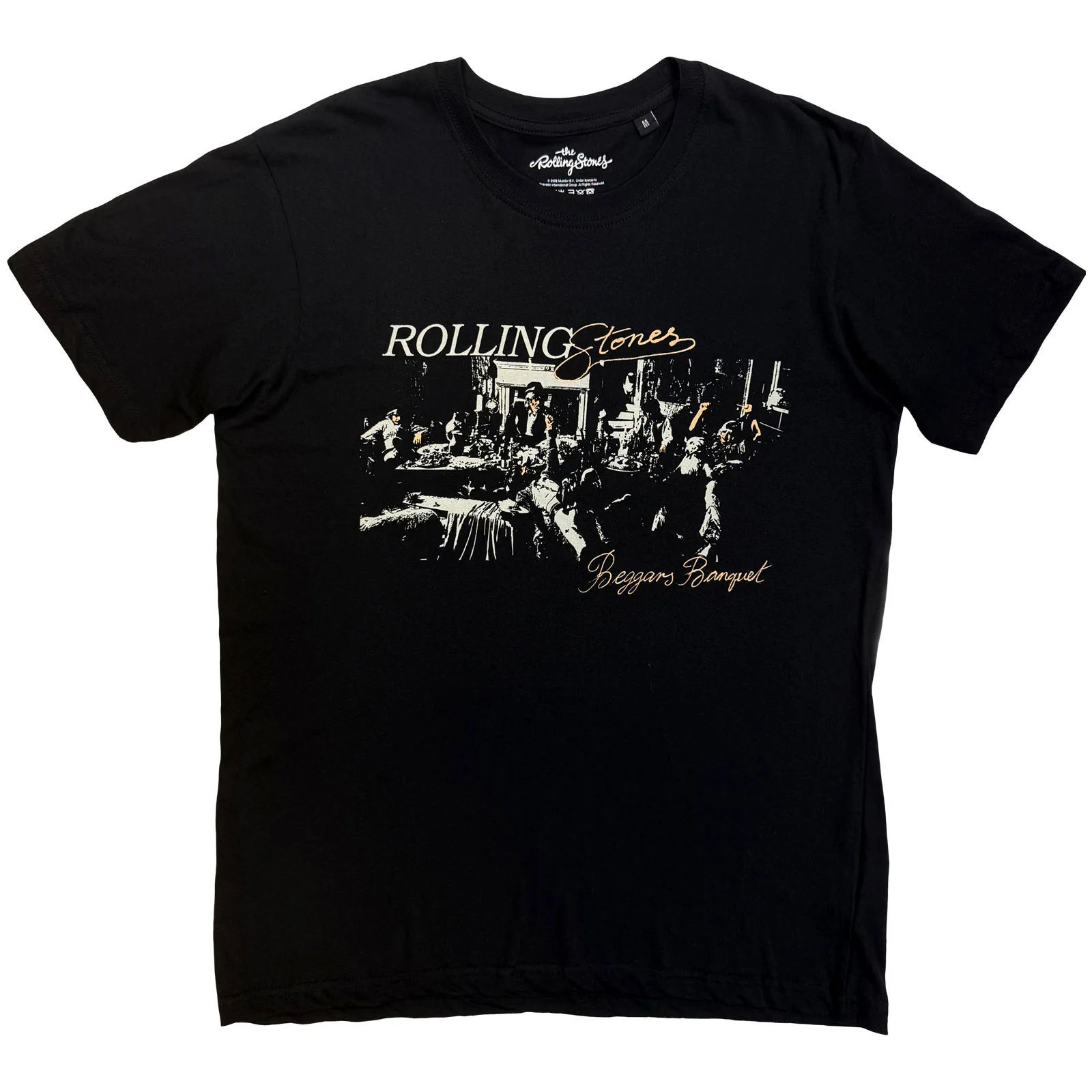 Rolling Stones Beggars Banquet Script T-shirt