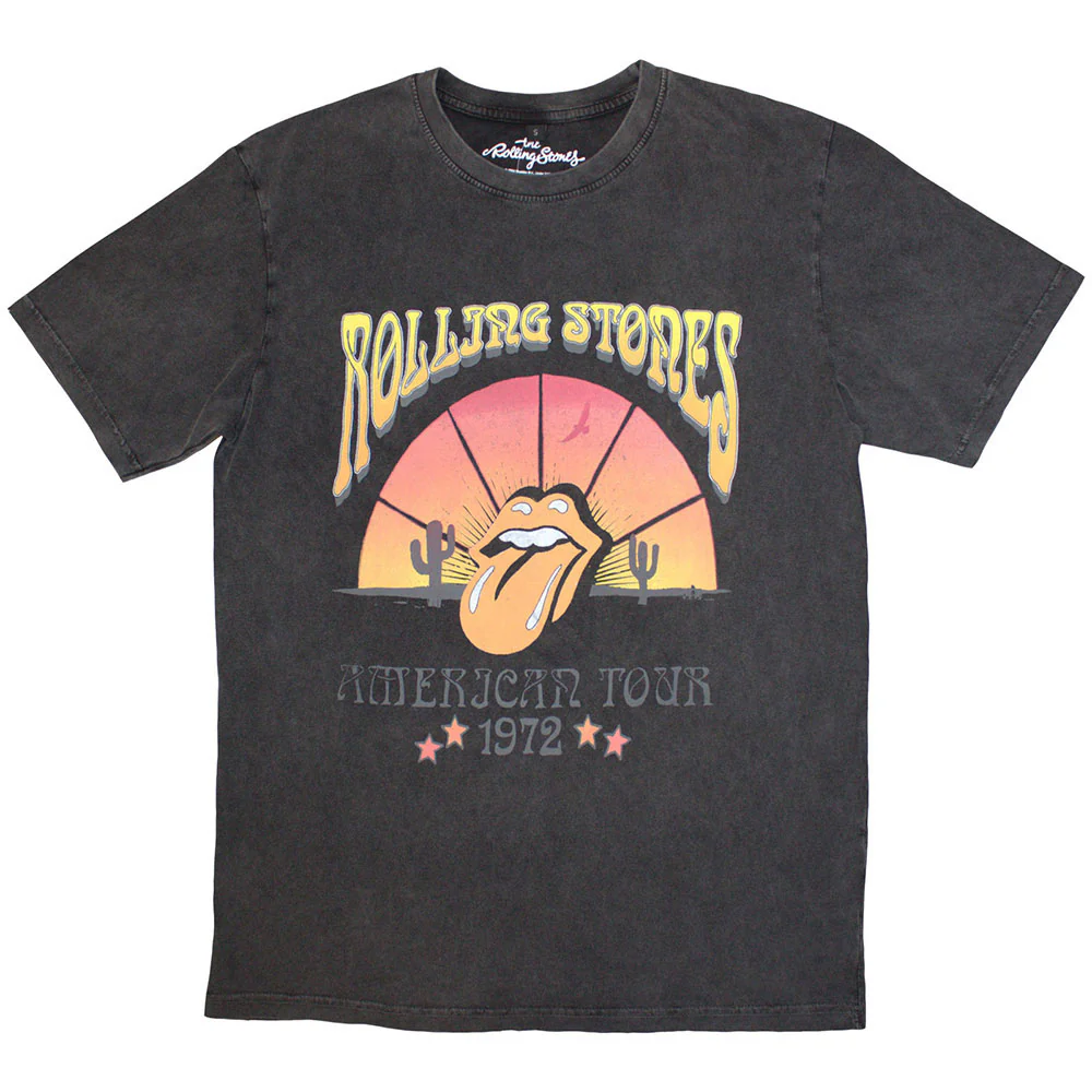 Rolling Stones Desert '72 Stone Wash T-shirt