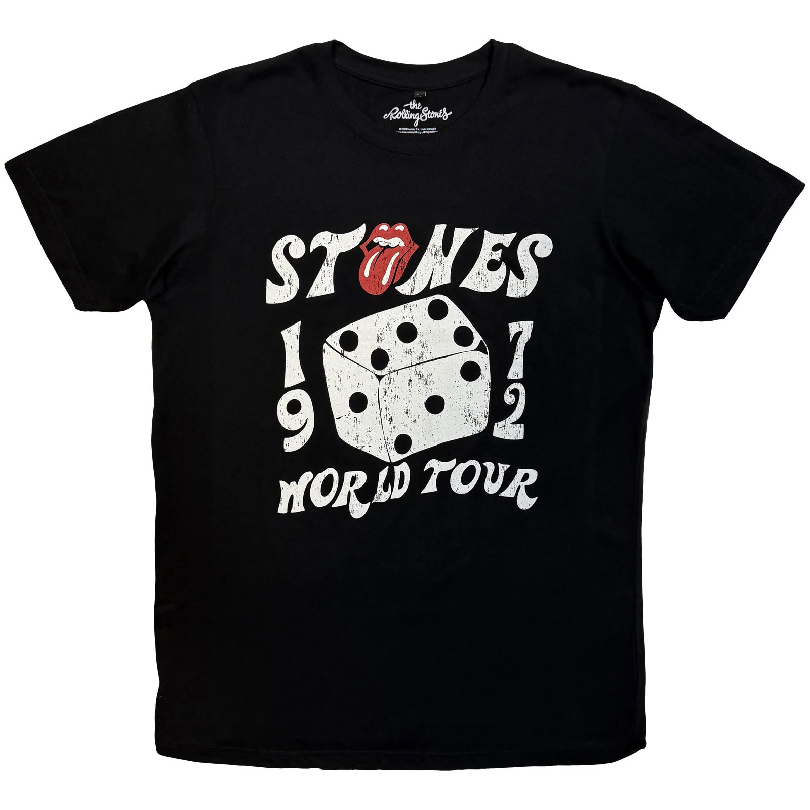 Rolling Stones Dice Tour '72 Vintage T-shirt