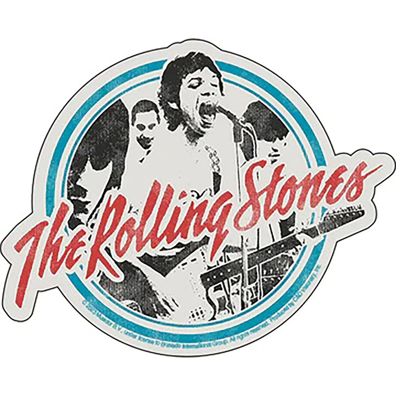 Rolling Stones The Rolling Stones Concert Poster Sticker