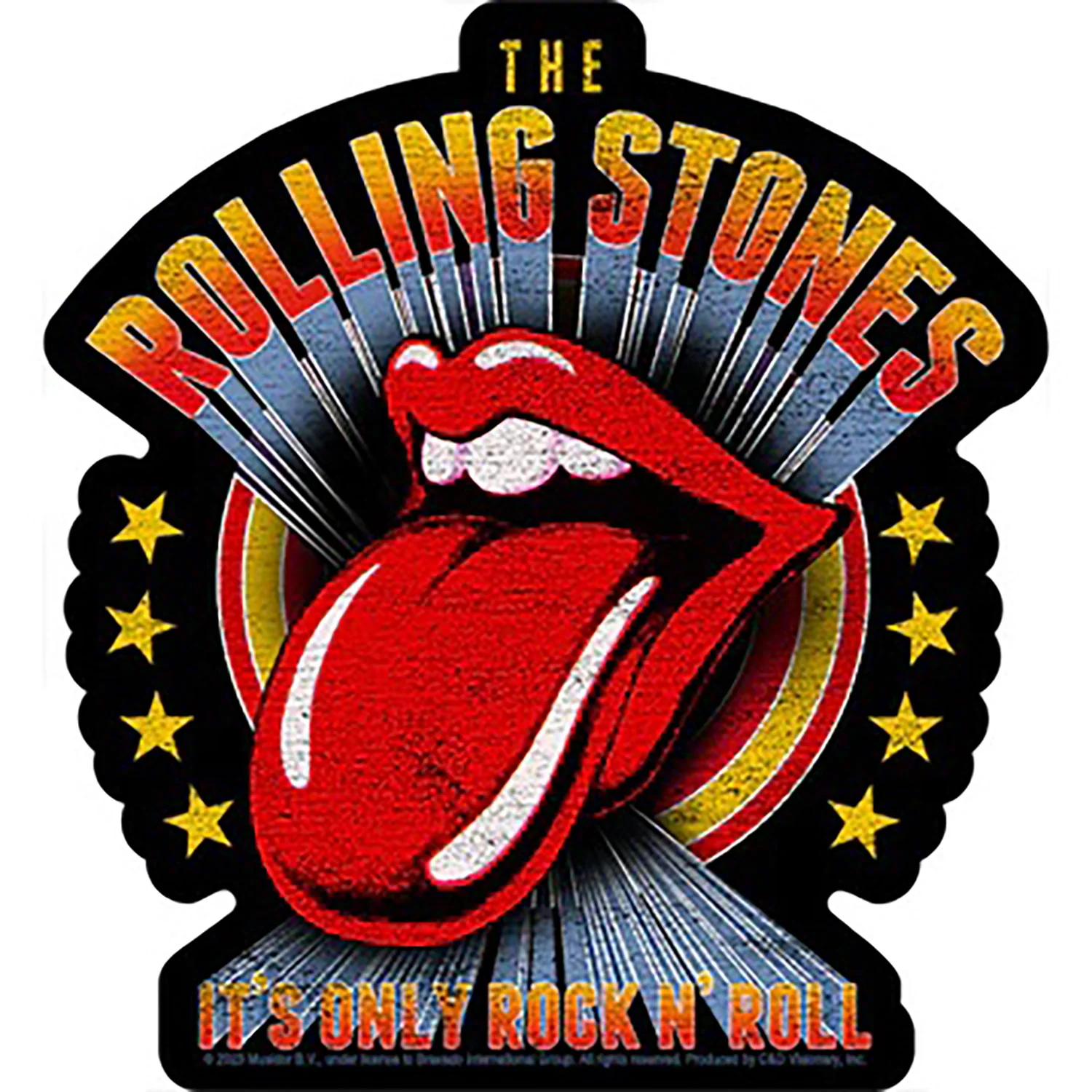 Rolling Stones The Rolling Stones Vintage Poster Sticker