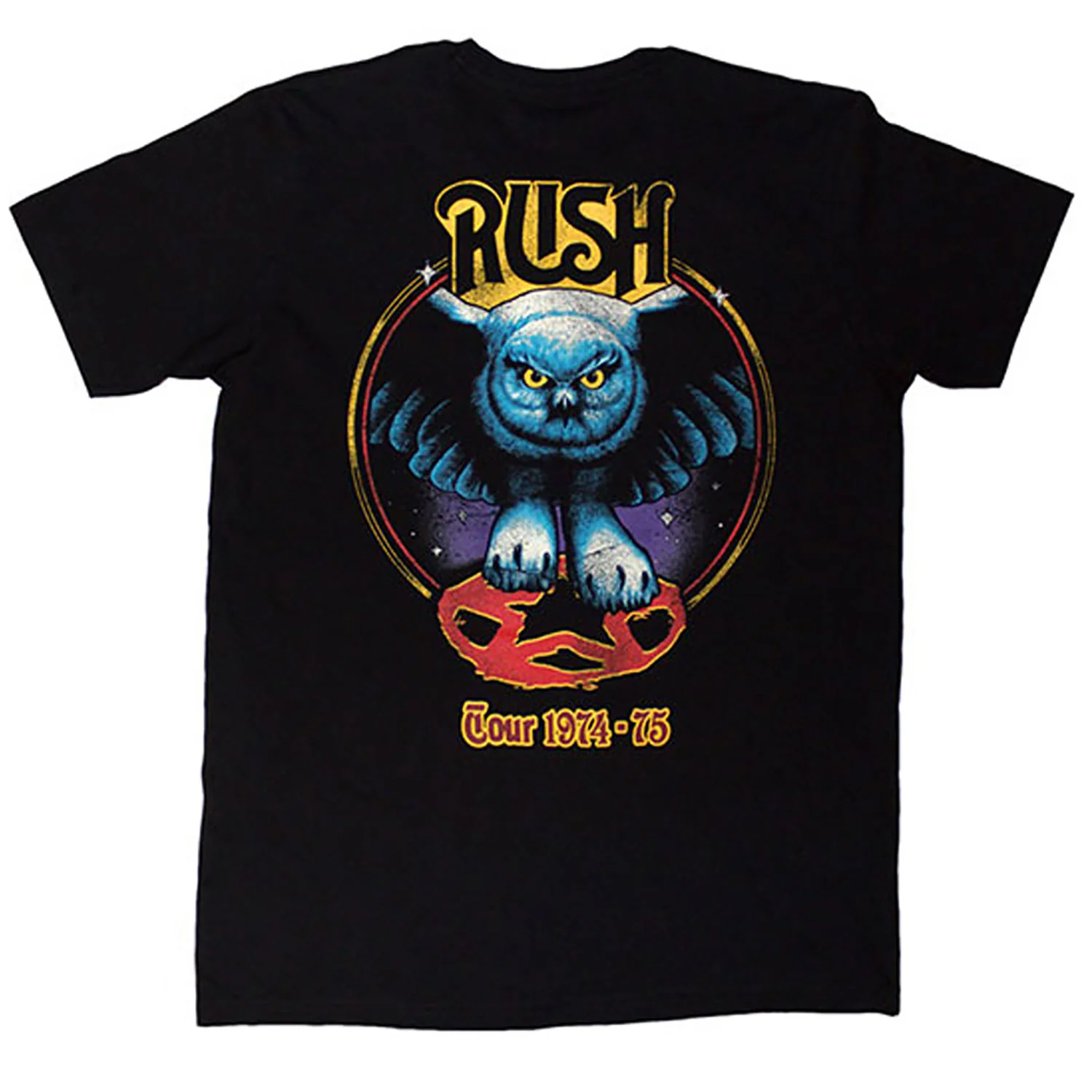 Rush Tour '74-'75 T-shirt - Image 2