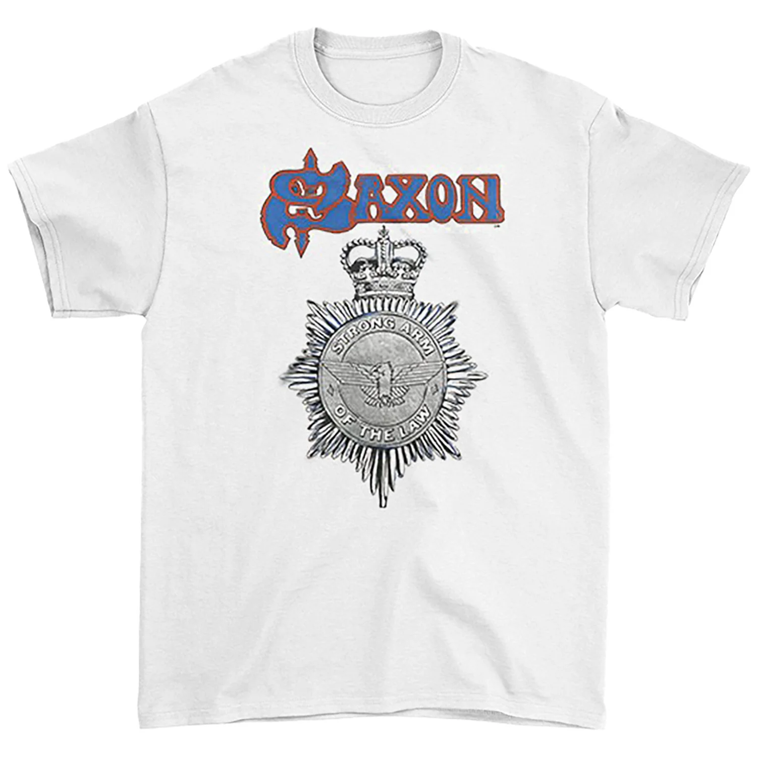 Saxon Heavy Metal Thunder Barbarian T-shirt