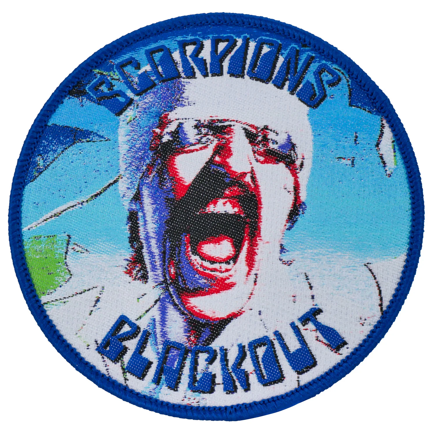 Scorpions Blackout Embroidered Patch