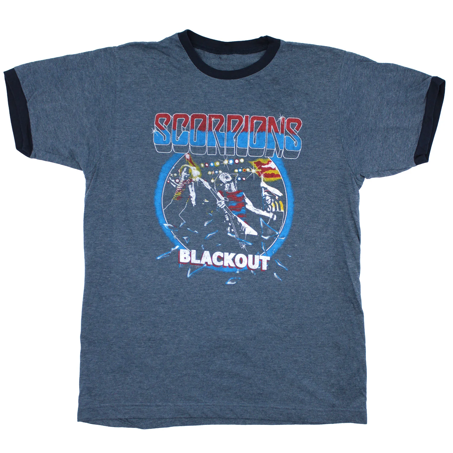 Scorpions Blackout Ringer T-shirt