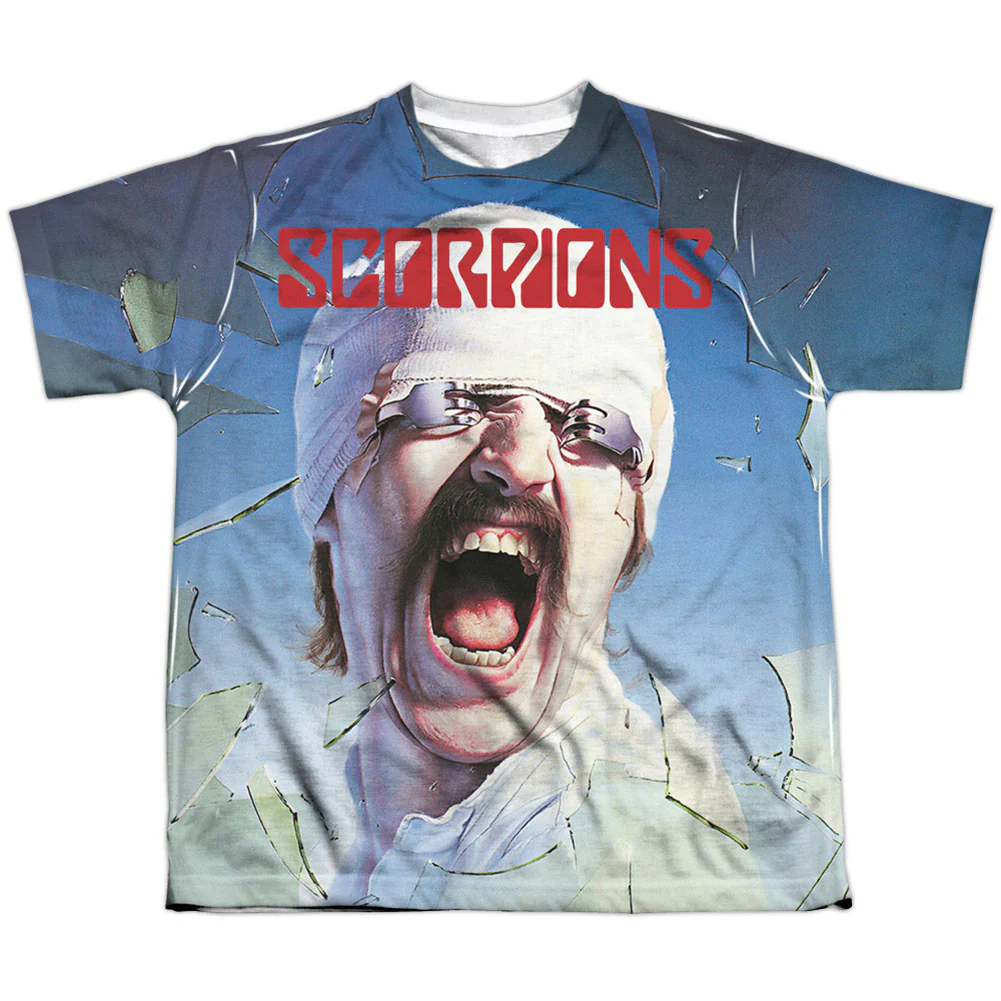 Scorpions Blackout Youth 100% Poly Sublimation T-shirt