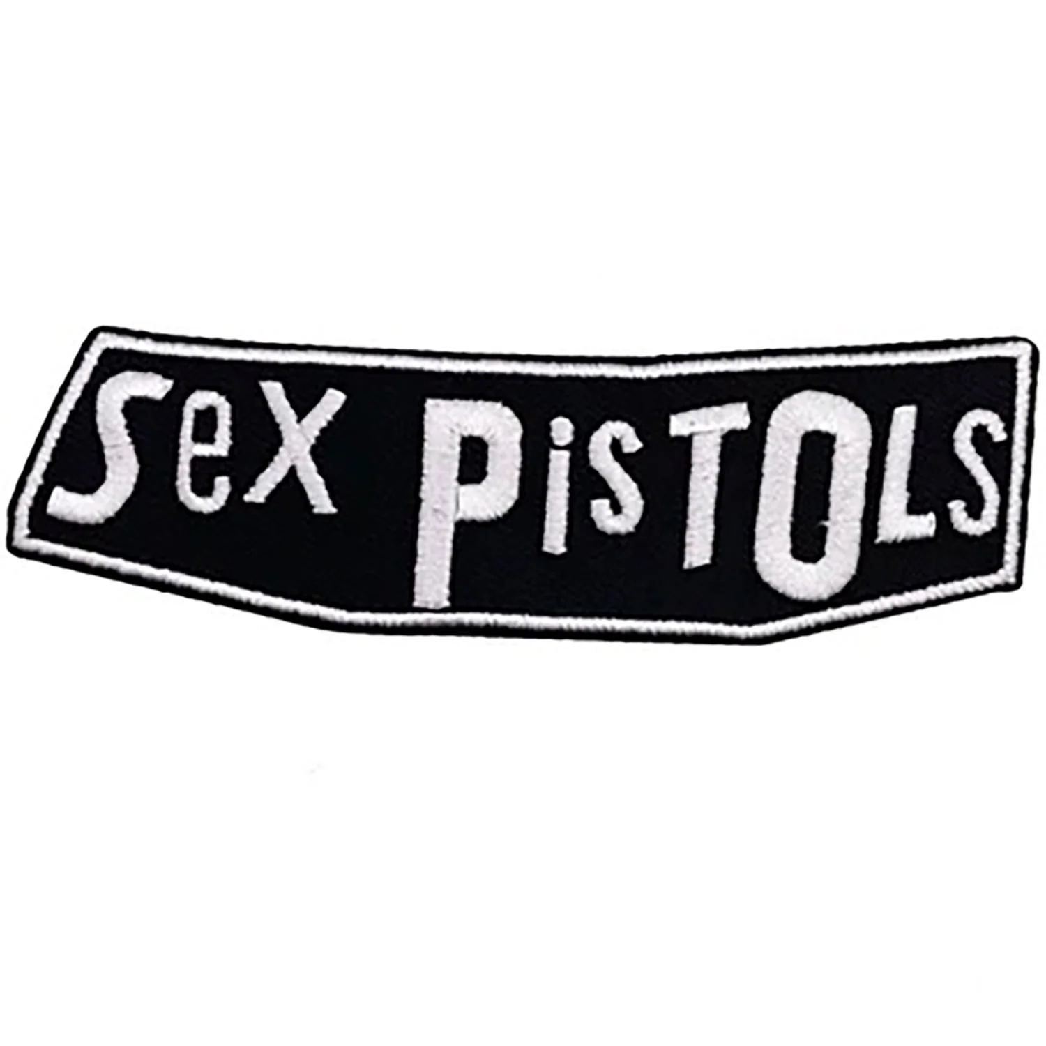 Sex Pistols Logo Embroidered Patch