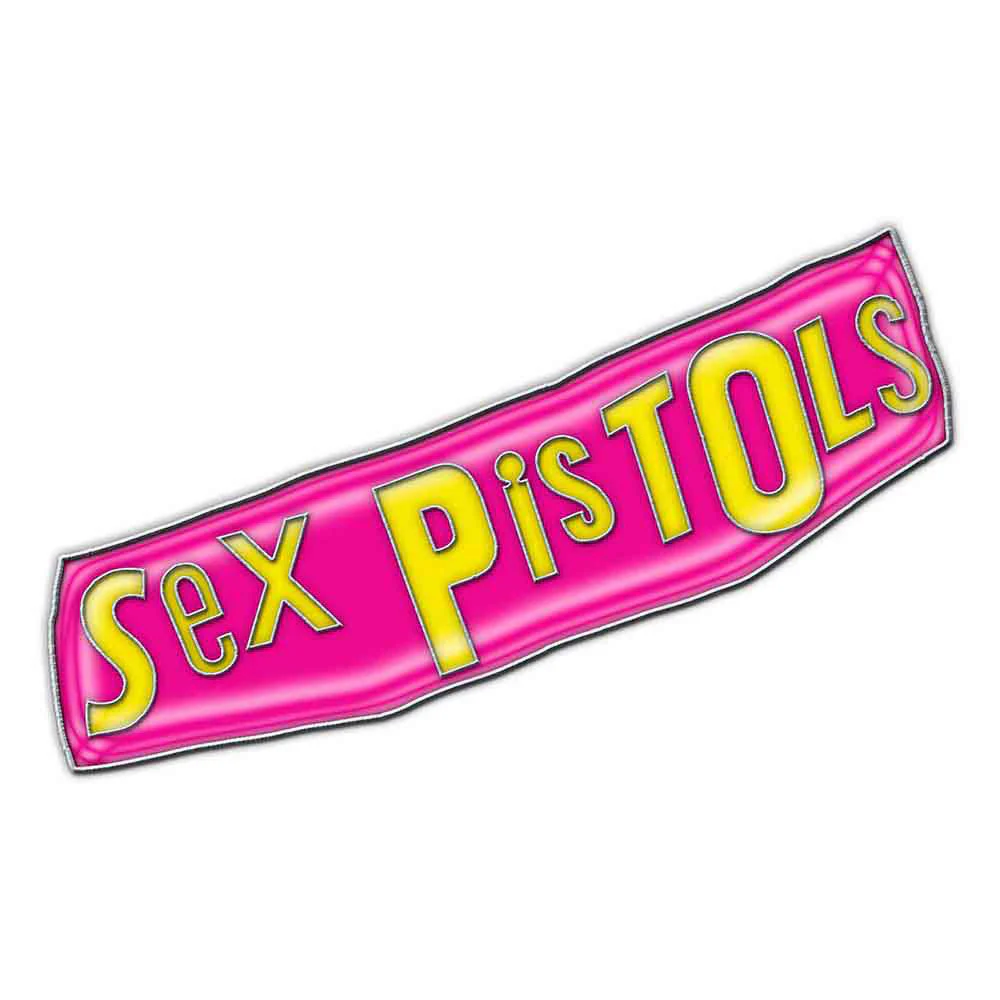 Sex Pistols Logo Pewter Pin Badge