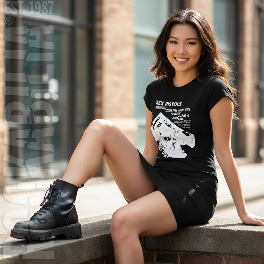 Sex Pistols Manchester Flyer Work Dress - Image 2