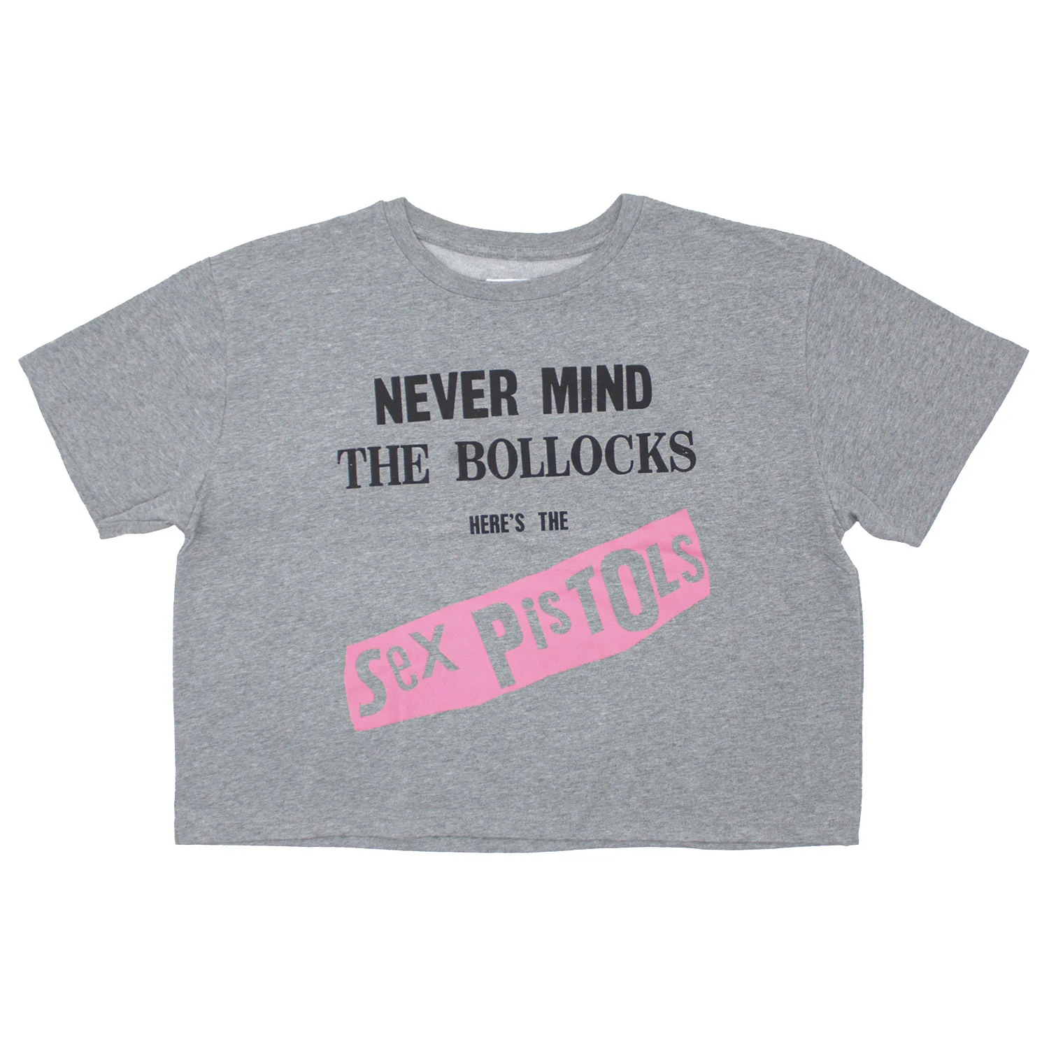 Sex Pistols NMTB Original Album Ladies Crop Top Junior Top