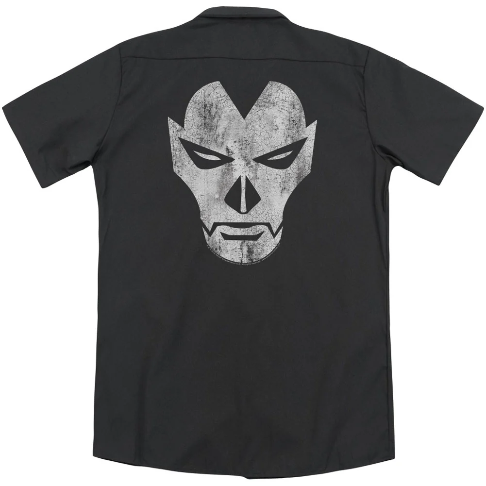 Shadowman Face(Back Print) Workshirt - Image 2