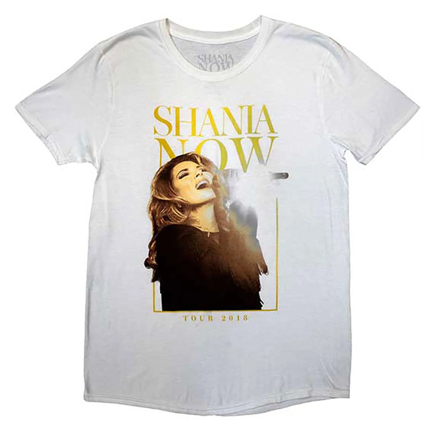 Shania Twain Tour 2018 Mic Photo T-shirt