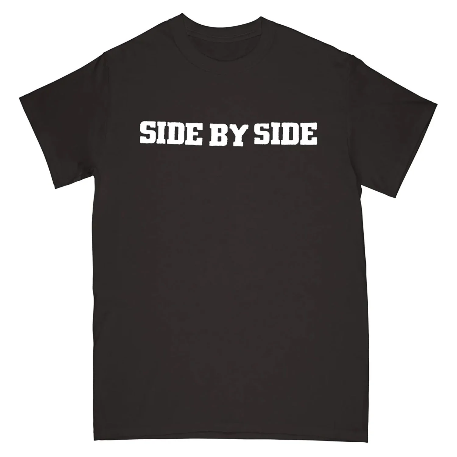 Side By Side Side By Side By Side (Black) T-shirt