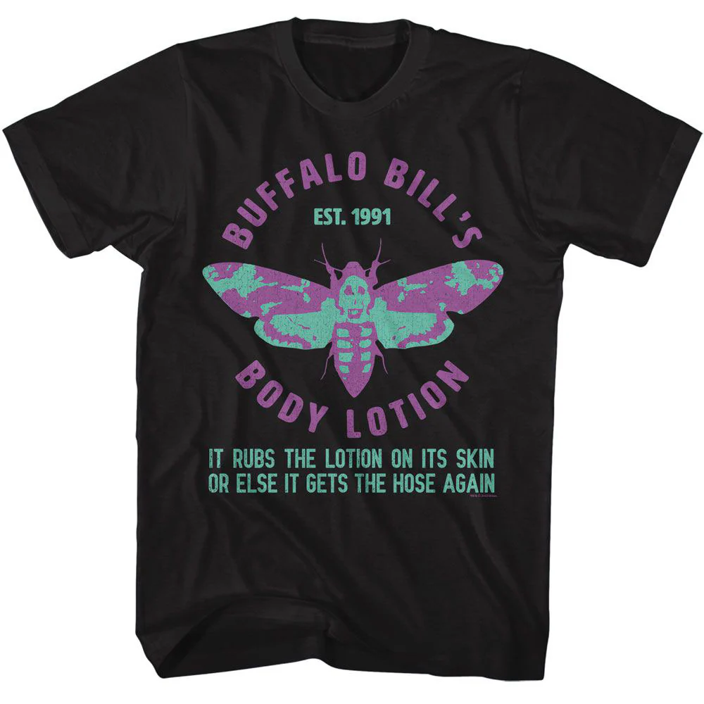 Silence Of The Lambs Silence Body Lotion T-shirt