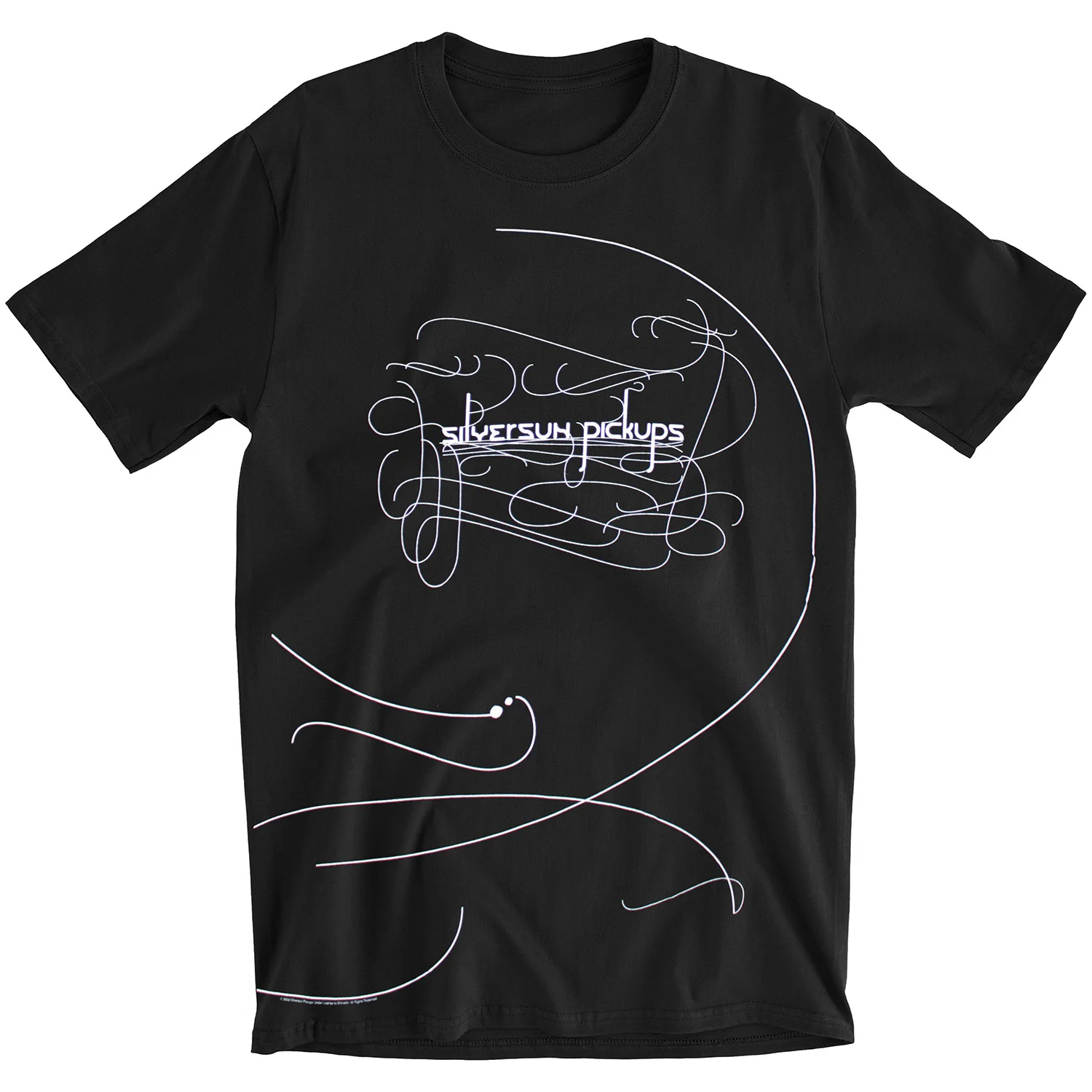 Silversun Pickups Lines 2009 Tour Slim Fit T-shirt