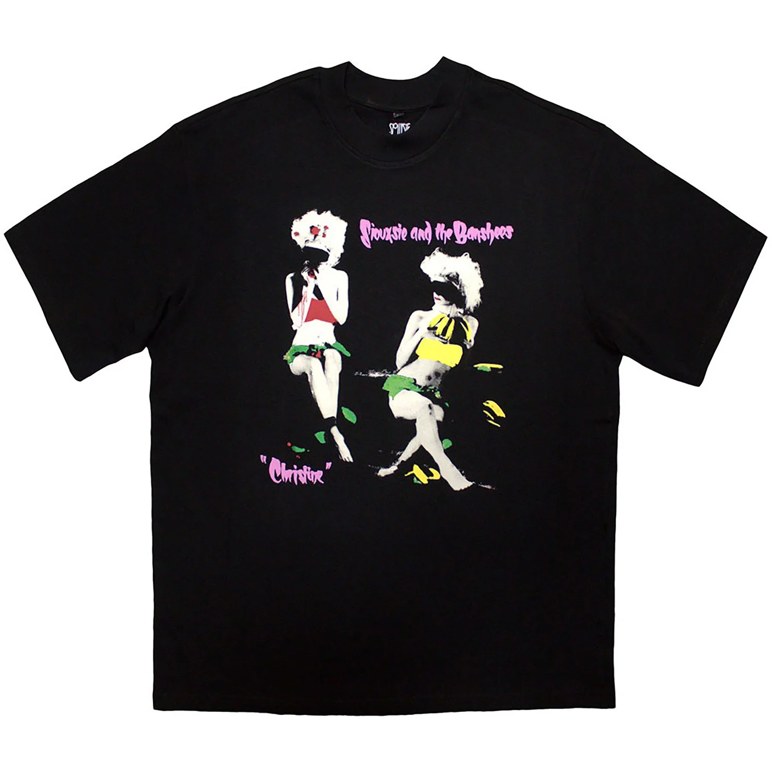 Siouxsie And The Banshees Christine Oversized Boxy Tee Vintage T-shirt