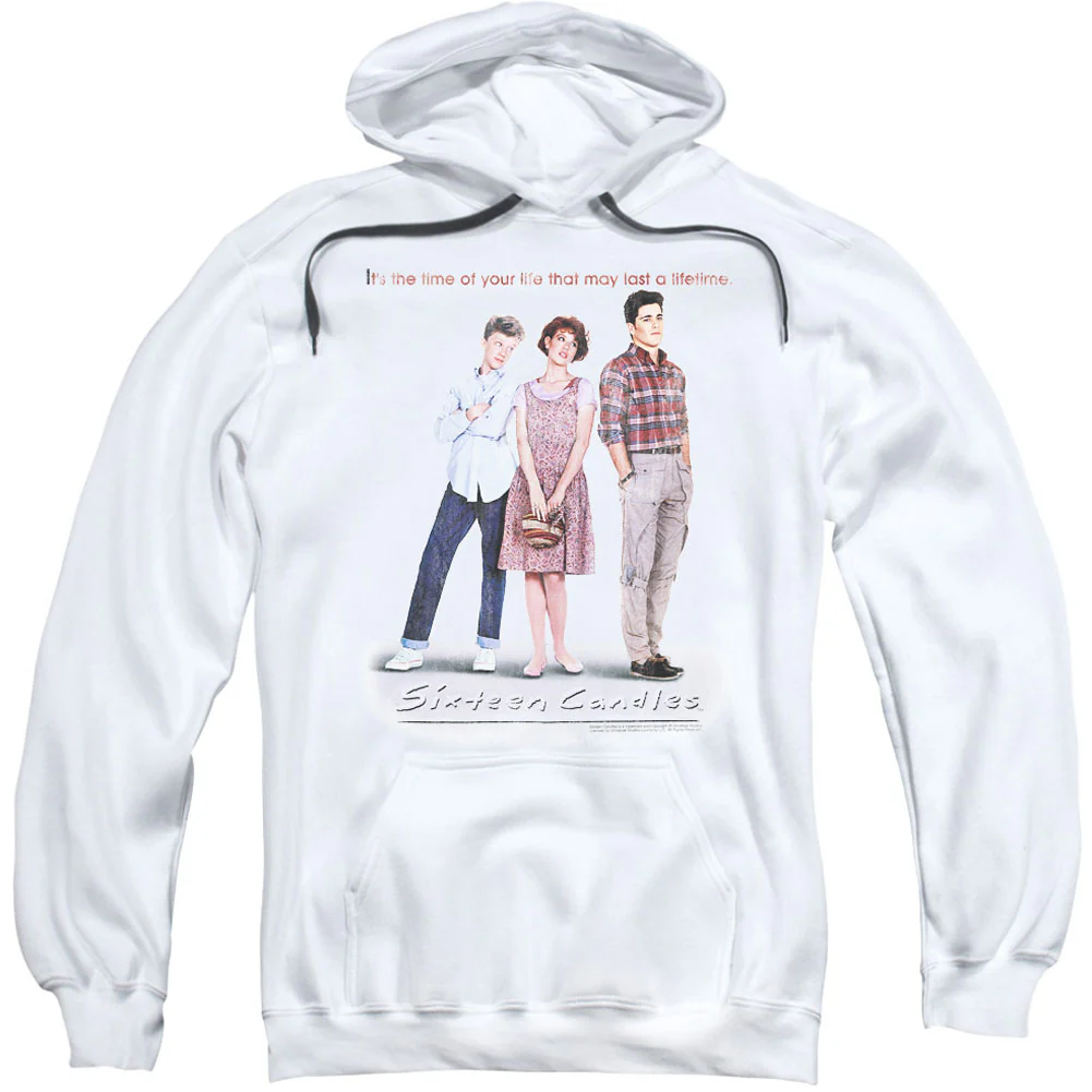 Sixteen Candles Poster Adult 25% Poly Hooded Sweatshirt