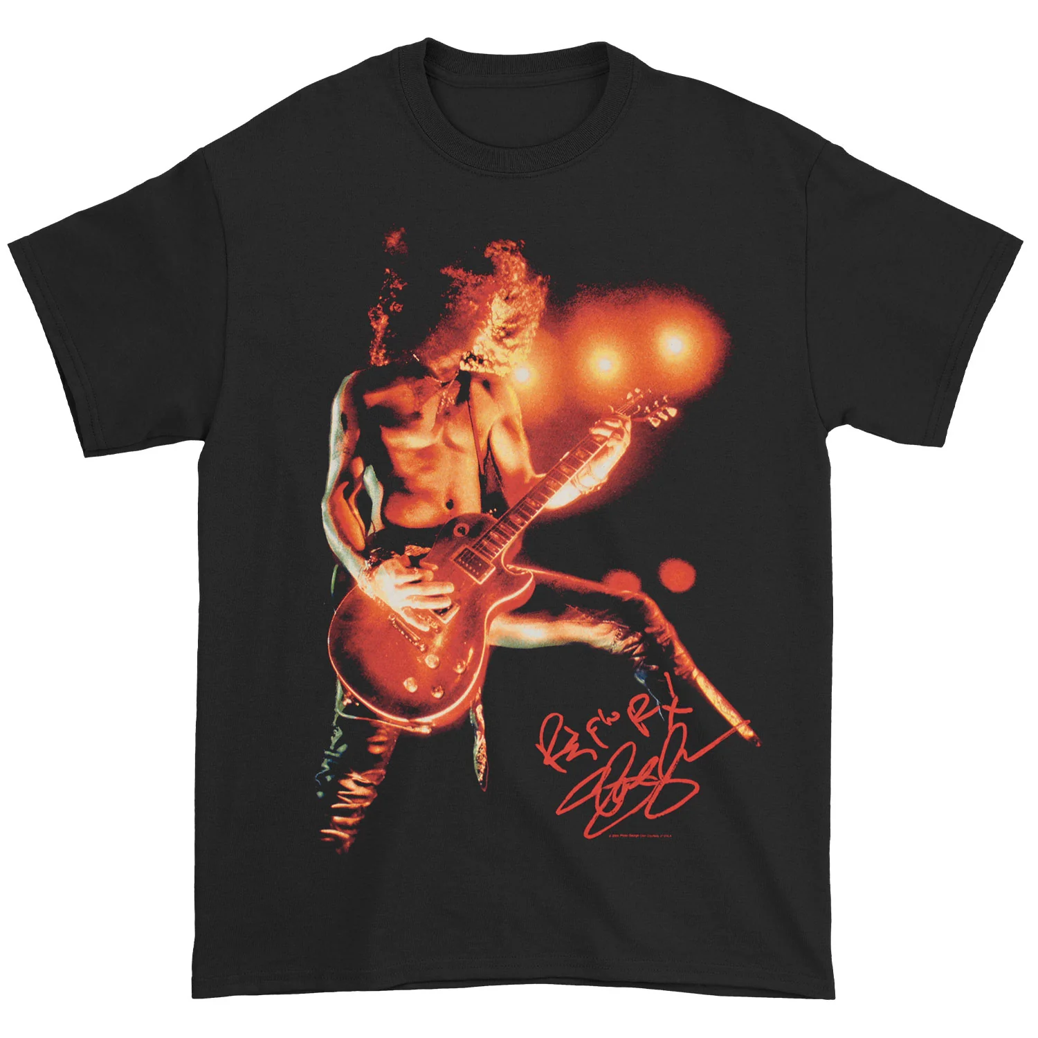 Slash R&FN'R Signature Logo & Live Photo T-shirt