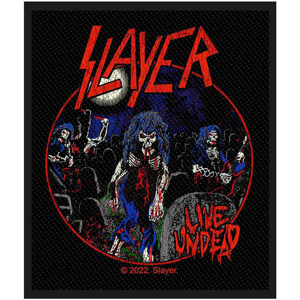 Slayer Live Undead Woven Patch