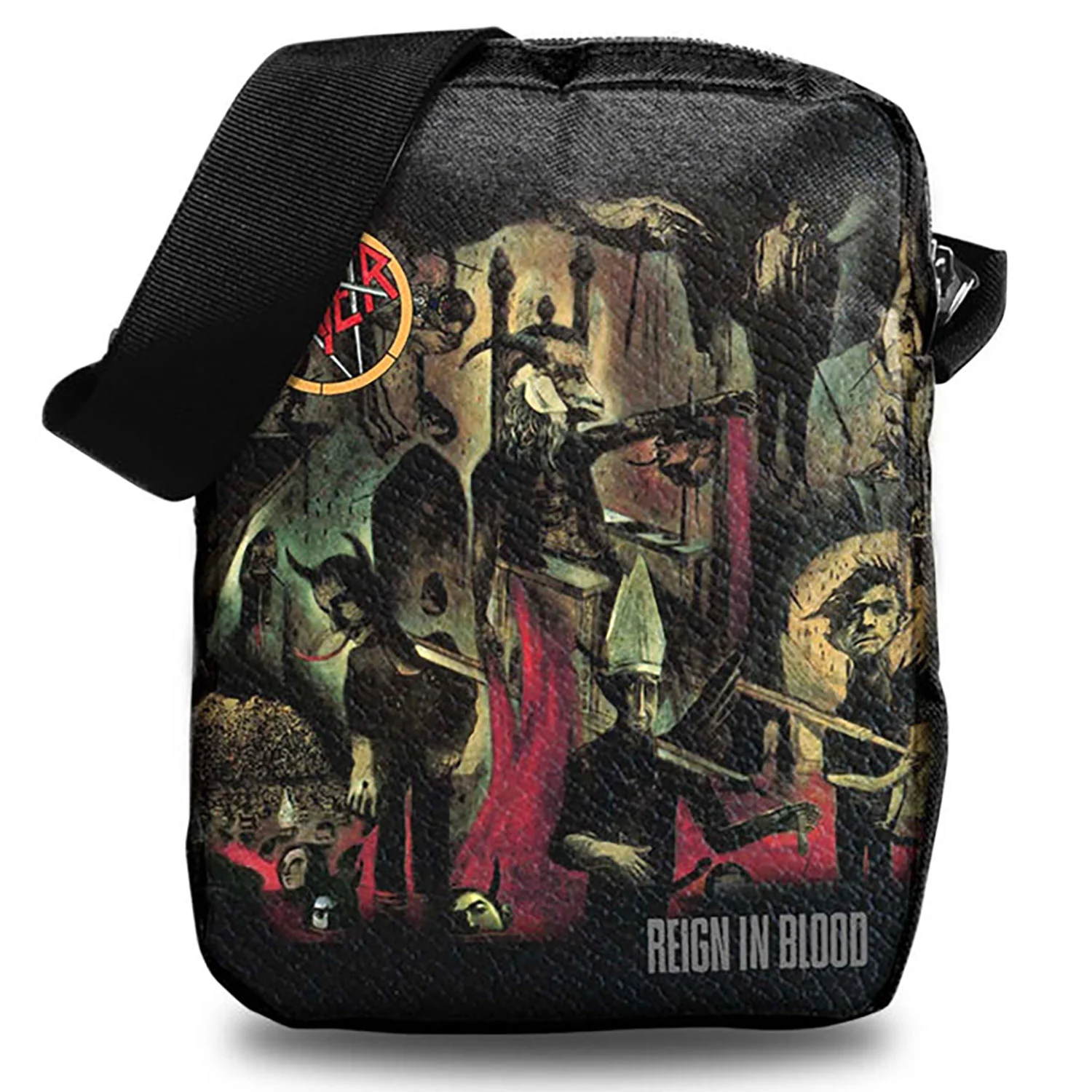 Slayer Reign In Blood Crossbody Bag Messenger Bag