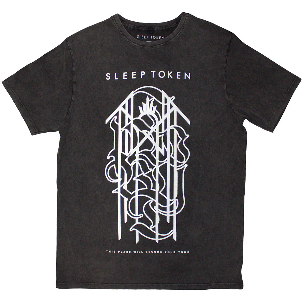Sleep Token Tomb Sigil Stone Wash T-shirt