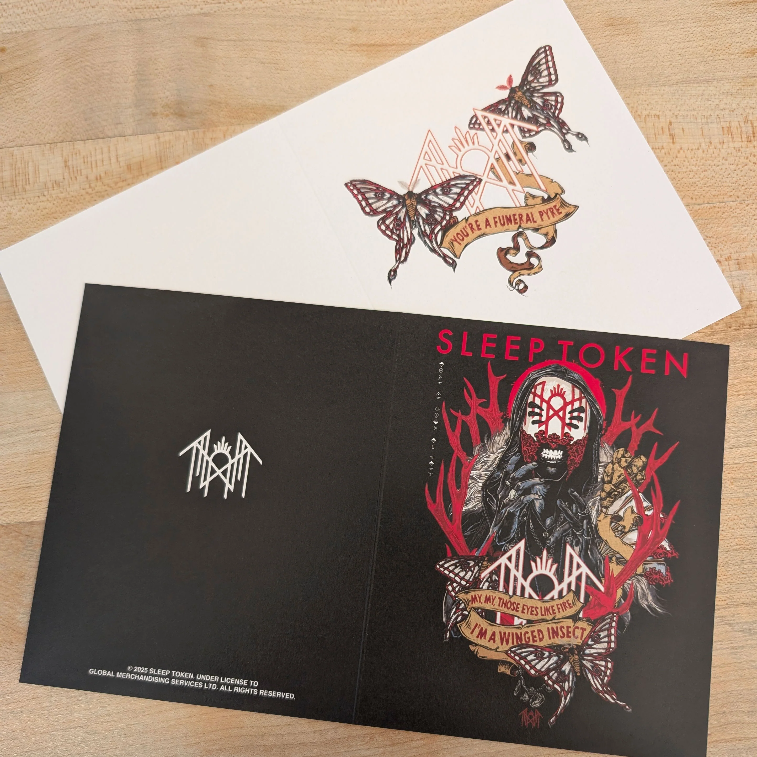 Sleep Token Greeting Card - Image 4
