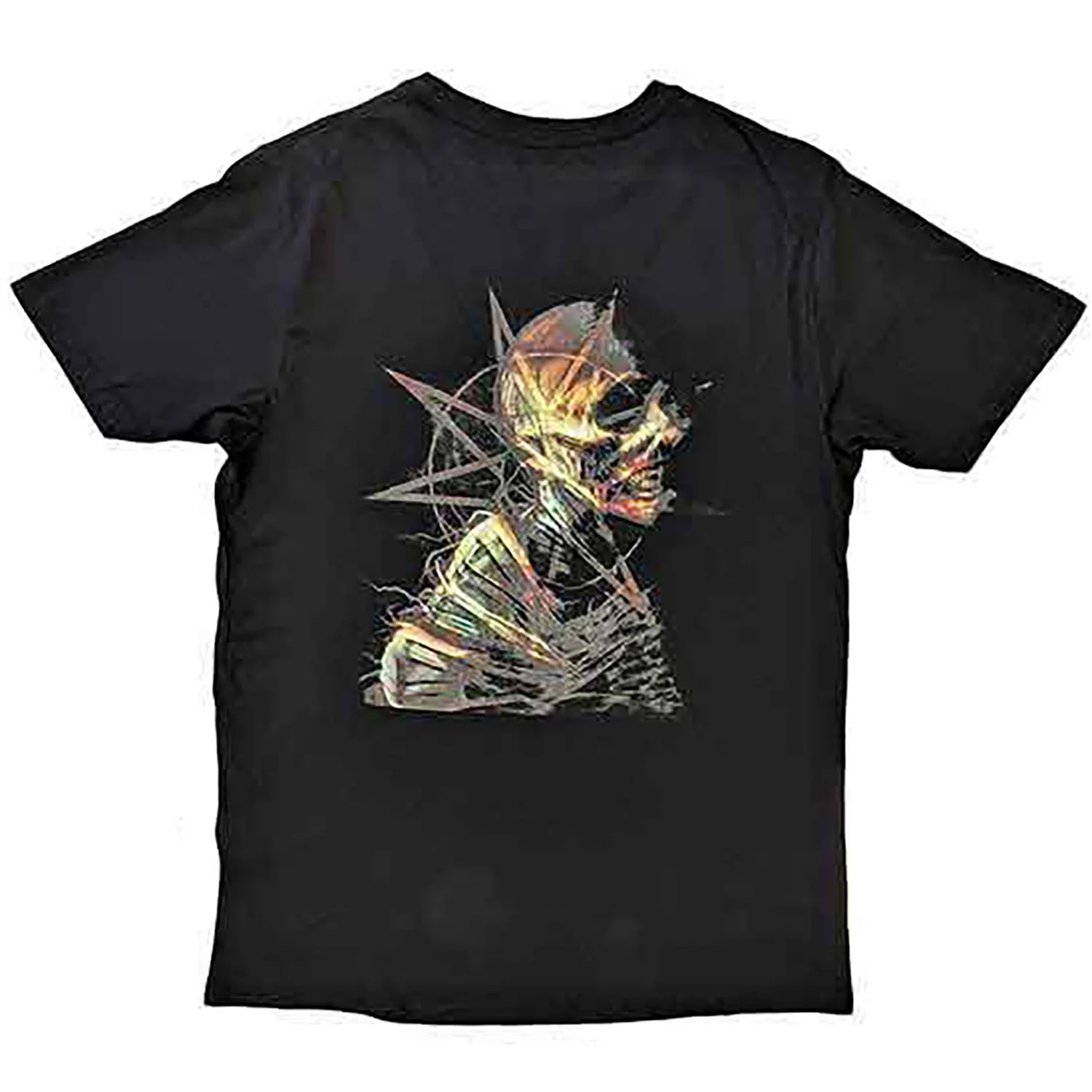 Slipknot Skeleton & Pentagram T-shirt - Image 2