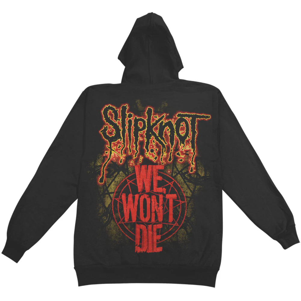 Slipknot Won't Die Group Hooded Sweatshirt - Image 2