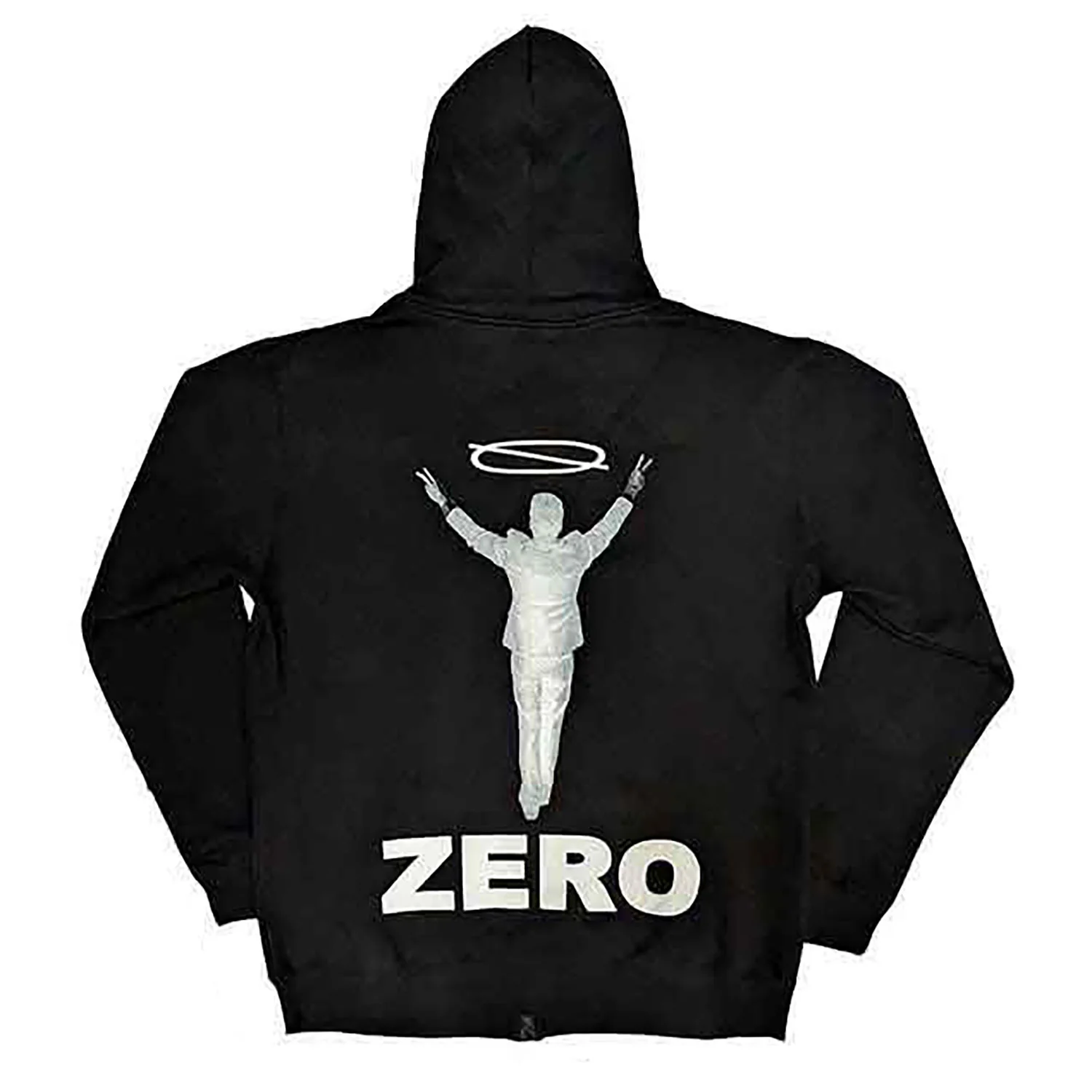 Smashing Pumpkins Zero Halo Zippered Hooded Sweatshirt - Image 2