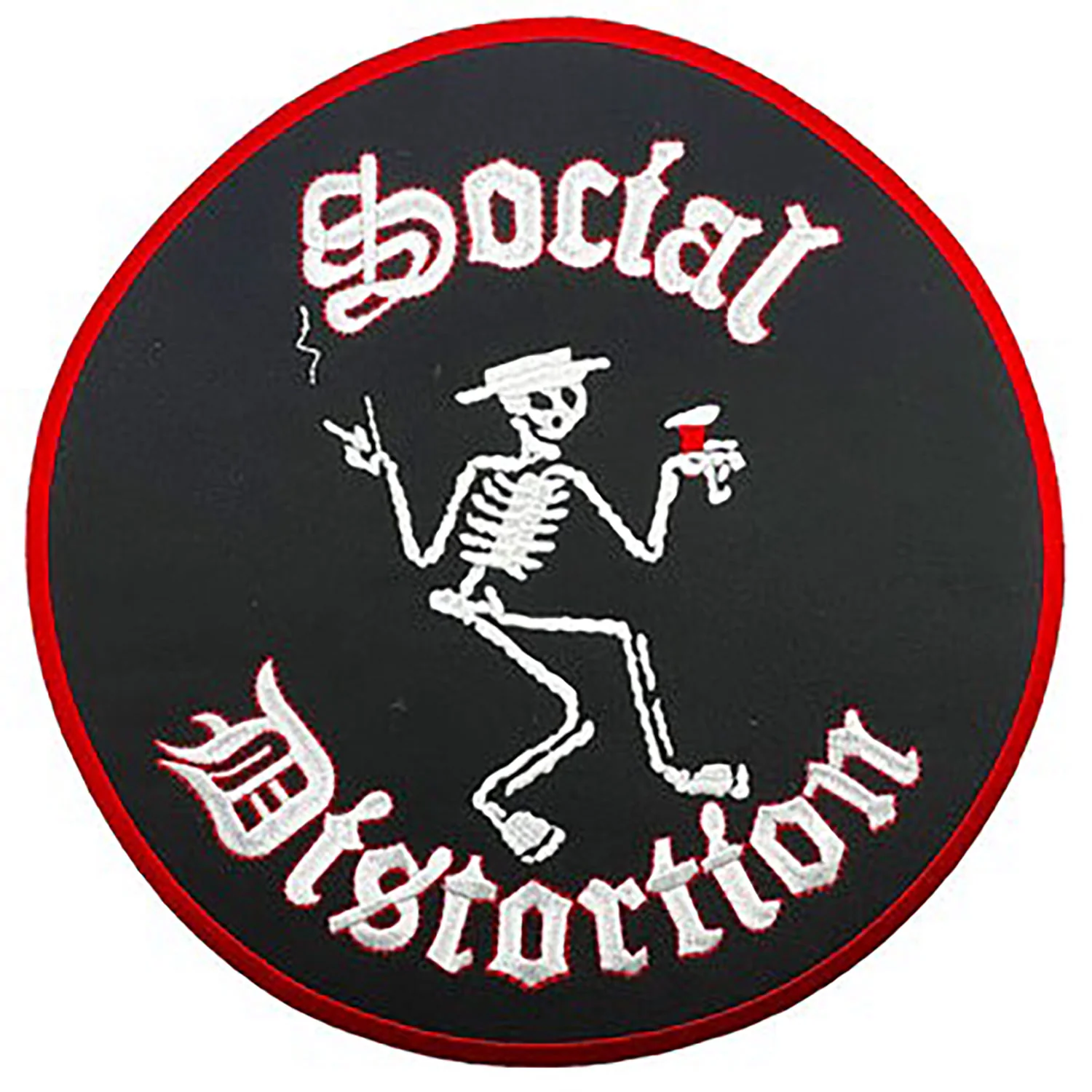 Social Distortion Skelly Back Patch